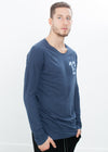 Antidote "13" Tee in Mood Indigo